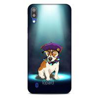 Samsung Galaxy M10 Kılıf FunnyMaX (5) Koruma Kabı Yeşil Köpek