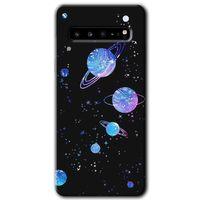 Potkal Hediye Fabrikası Samsung Galaxy S10 Plus Kılıf HD Desen Baskılı Arka Kapak - Samanyolu Galaksi