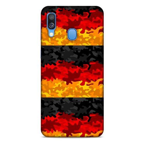 Samsung Galaxy A40 Kılıf Almanya (11) Tam Koruma Bayrak