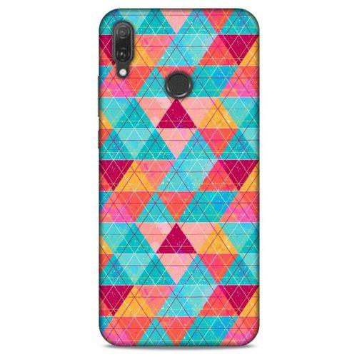 Geometrix 18 Huawei Y9 2019 Kılıf Silikon Kapak