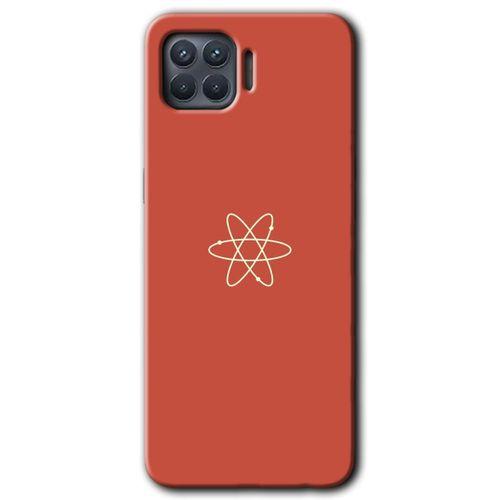 OPPO Oppo Reno 4 Lite Kılıf HD Desen Baskılı Arka Kapak - Atom