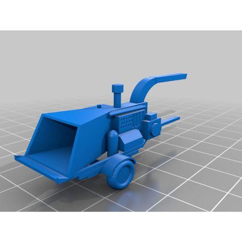 Ho Ölçeği Ahşap Parçalayıcı (Bu ürün Sadece Plastik parçadır - Almadan Önce Soru Sorabilirsiniz)