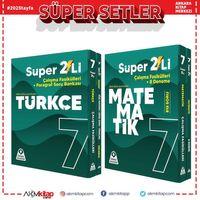 Örnek Akademi 7.Sınıf Süper İkili Matematik ve Türkçe Seti 2 Kitap