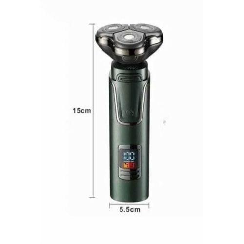 Dijital Göstergeli 3 Başlıklı Tıraş Makinesi Islak Kuru Lazer Öncesi Günlük
