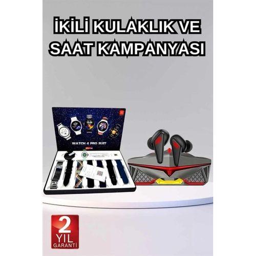 Seti Bluetooth Kulaklık Ucuz Kaliteli Yeni Nesil Akıllı Saat