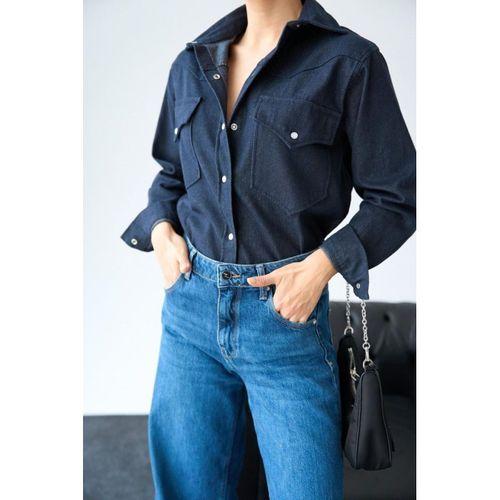 Cepli Kot Gömlek - Lacivert