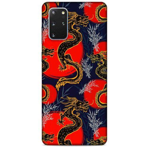 Samsung Galaxy S20 Plus Kılıf Dragons (30) Silicone Case Ejderha Cizimi