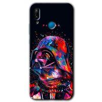 Huawei P20 Lite Kılıf HD Desen Baskılı Arka Kapak - Father Vader