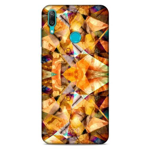 Huawei Y7 Prime 2019 Kılıf Pastel Renkler (23) Ultra Koruma Kılıfı Turuncu