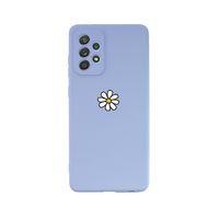 Samsung Galaxy A13 Uyumlu Paparta Desenli Premium Silikonlu Lansman Telefon Kılıfı