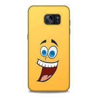 Emojix (72) Samsung Galaxy S7 Edge Kılıf Silikon Kapak Desenli