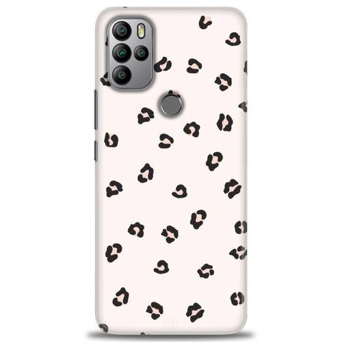 General Mobile GM 21 Pro Kılıf HD Baskılı Kılıf - Kahveli Leopar + Tam Ekran Koruyucu