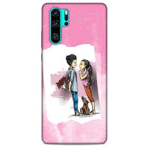 Sokak Modası 83 Huawei P30 Pro Kılıf Desenli Silikon