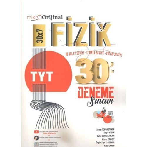 TYT Fizik 30 lu Deneme Sınavı Orijinal Mikro