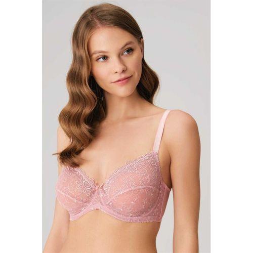 Kadın Balenli Desteksiz Dolgusuz Toparlayıcı Dantelli Küçültücü Sütyen