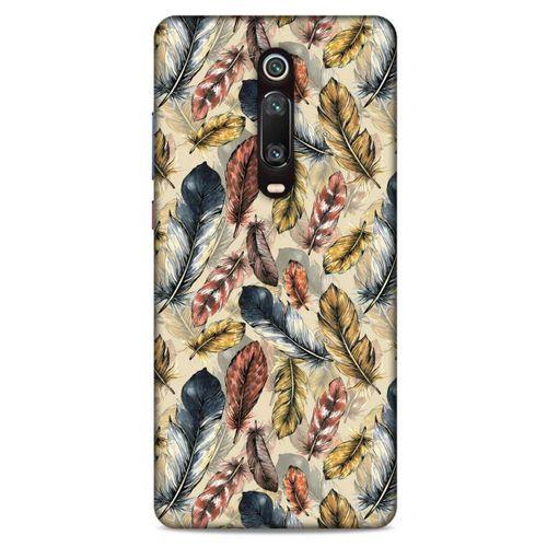 Xiaomi Mi 9T Pro Kılıf Desenli Özel Seri Tüyler (29) Arka Koruma Kılıfı