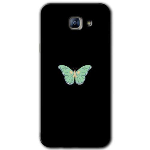 Potkal Hediye Fabrikası Samsung Galaxy A8 2016 Kılıf HD Desen Baskılı Arka Kapak - Butterfly Tree