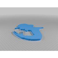 Freddy Krueger Gölge Yansıtma Gobosu Kesimi 4/4 3D Baskı (Bu ürün Sadece Plastik parçadır - Almadan Önce Soru Sorabilirsiniz)