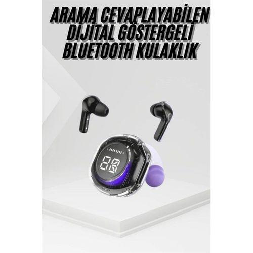 Kablosuz Dijital Göstergeli Powerbanklı Ios Ve  Android Uyumlu Kulaklık