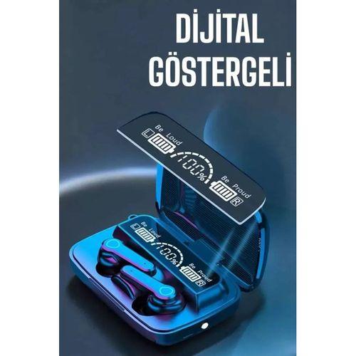 Bluetooth Kulaklık Dijital Göstergeli Kablosuz Uzun Pil Ömrü
