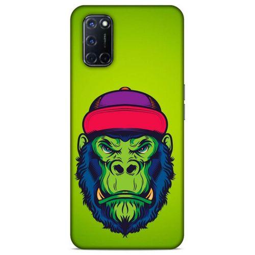 Lopard Oppo A52 Uyumlu Kılıf Tattoo's (46) Core Armor Kılıf Maymun Dövmesi