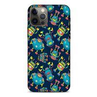 Retro (9) Desen Kılıf Renkli Apple iPhone 12 Pro Kılıf