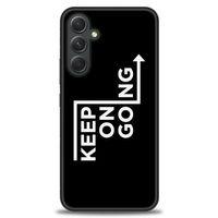 Samsung Galaxy A54 Kılıf HD Baskılı Kılıf - Keep On Going + Tam Ekran Koruyucu