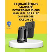 Manyetik Ve Hızlı Kablosuz Şarj Güç Bankası Powerbank