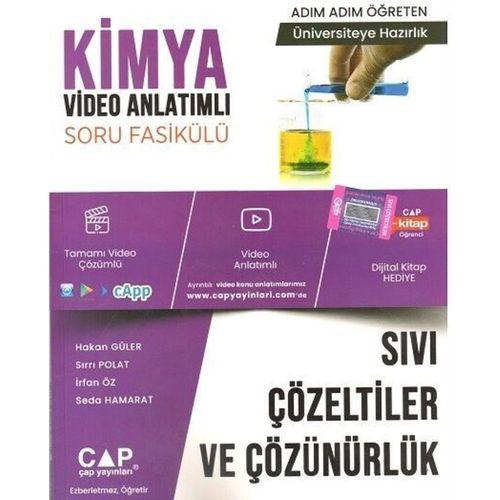 Kimya Sıvı Çözeltiler ve Çözünürlük Konu Anlatımlı Soru Bankası Çap Yayınları