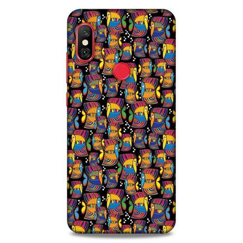 Lopard Xiaomi Mi A2 Lite Uyumlu Kılıf Soyut Sanat (27) Baskılı Tasarımlı Kılıf