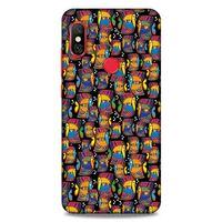 Lopard Xiaomi Mi A2 Lite Uyumlu Kılıf Soyut Sanat (27) Baskılı Tasarımlı Kılıf