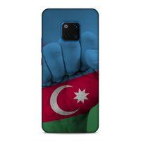 Huawei Mate 20 Pro Uyumlu Kılıf Azarbaijan (19) Kılıfları Yumruk Bayrak
