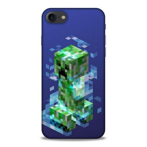 Lopard Apple Iphone 7 Uyumlu Kılıf PiXel (37) Silicone Cover Creeper MC