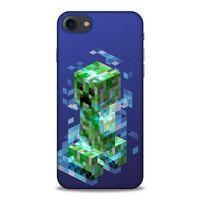 Lopard Apple Iphone 7 Uyumlu Kılıf PiXel (37) Silicone Cover Creeper MC