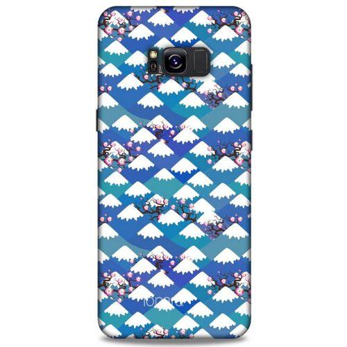 Samsung Galaxy S8 Plus Kılıf Pastel Renkler (16) Kalın Kılıf Yeşil Mavi
