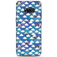 Samsung Galaxy S8 Plus Kılıf Pastel Renkler (16) Kalın Kılıf Yeşil Mavi