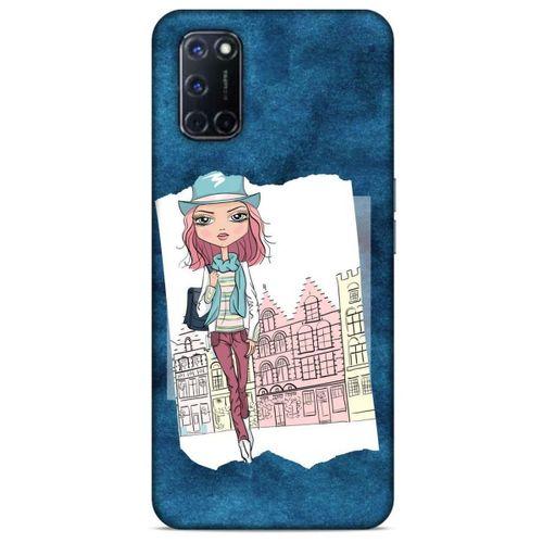 Sokak Modası 98 Oppo A52 Kılıf Desenli Silikon