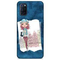 Sokak Modası 98 Oppo A52 Kılıf Desenli Silikon