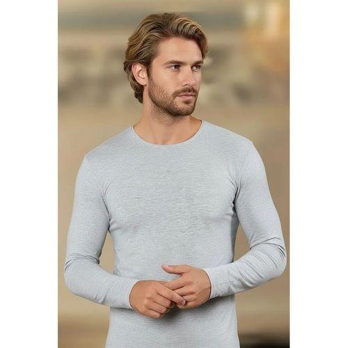 Şahinler Erkek  Likralı Uzun Kol O Yaka E070