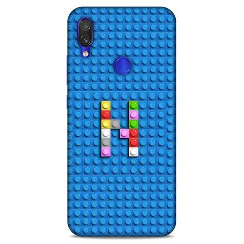 Lopard Xiaomi Redmi Note 7 Pro Uyumlu Kılıf BloX (25) Antişok Kapak N Harfi
