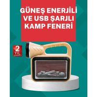 Alev Efektli Güneş Enerjili Lamba – Su Geçirmez