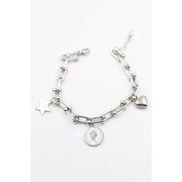 Charm Tfn Zincir Bileklik - Gümüş
