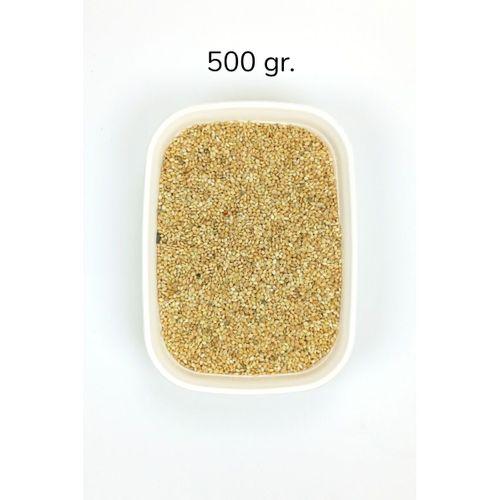 Muhabbet ve Tüm Egzotik Kuşlar İçin Doğal Taze Tane Sarı Darı - 500 gr