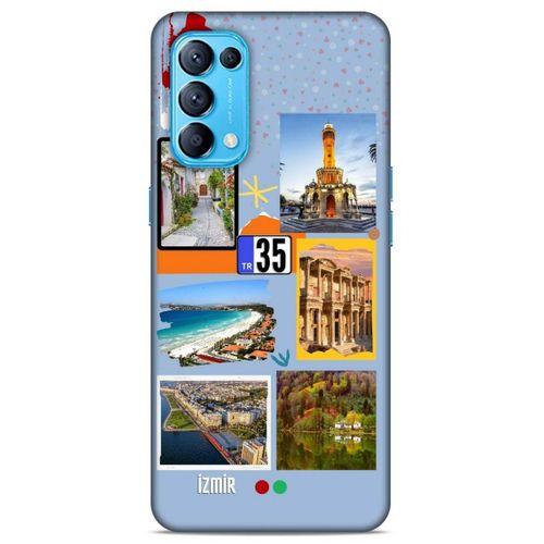 Lopard Oppo Reno 5 5G Uyumlu Kılıf Şehirli ※ (35) İzmir Fit Design Kılıf