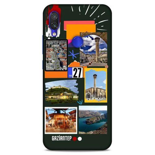 Lopard Xiaomi Redmi Note 7 Uyumlu Kılıf Şehirli ※ (27) Gaziantep Tasarımlı Kılıf