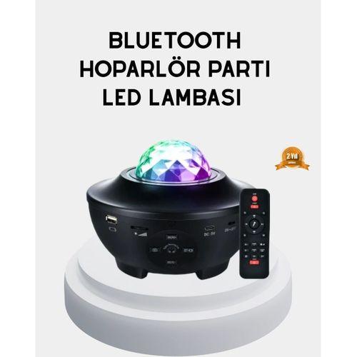 Led Yıldızlı Projektör Galaxy Modlu Renk Ve Parlaklık Ayarlı Gece Lambası