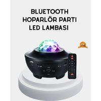 Led Yıldızlı Projektör Galaxy Modlu Renk Ve Parlaklık Ayarlı Gece Lambası