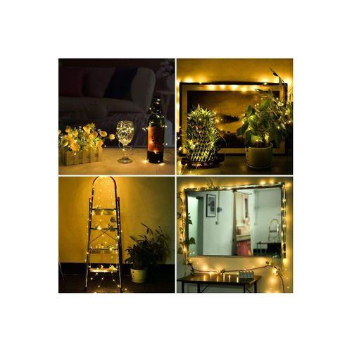 TOPTANBULURUM Peri Led Işık 3 metre GÜN IŞIĞI Dekor Lambası 28 Ledli
