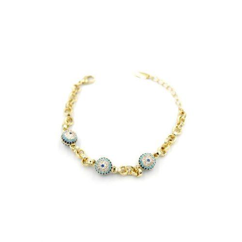 Nazarlı Xuping Vip Bileklik - 14K Altın