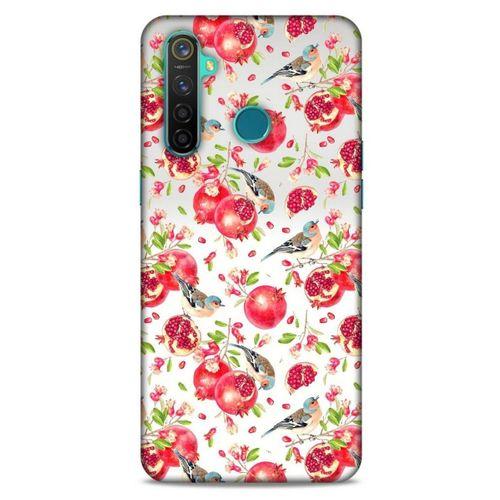 Frutix Nar 02 Oppo Realme 5 Pro Kılıf Desenli Silikon